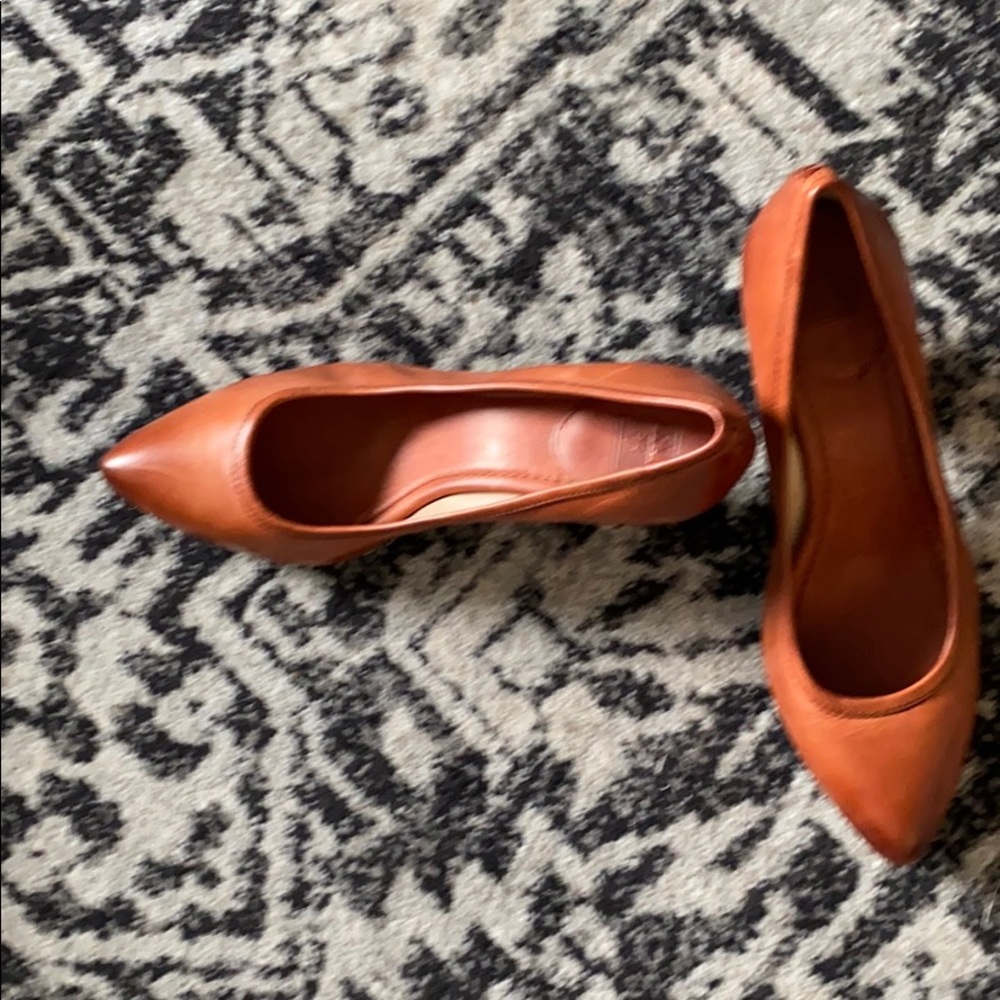 Frye heels! Worn once!